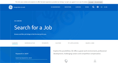 Desktop Screenshot of jobs.gecareers.com